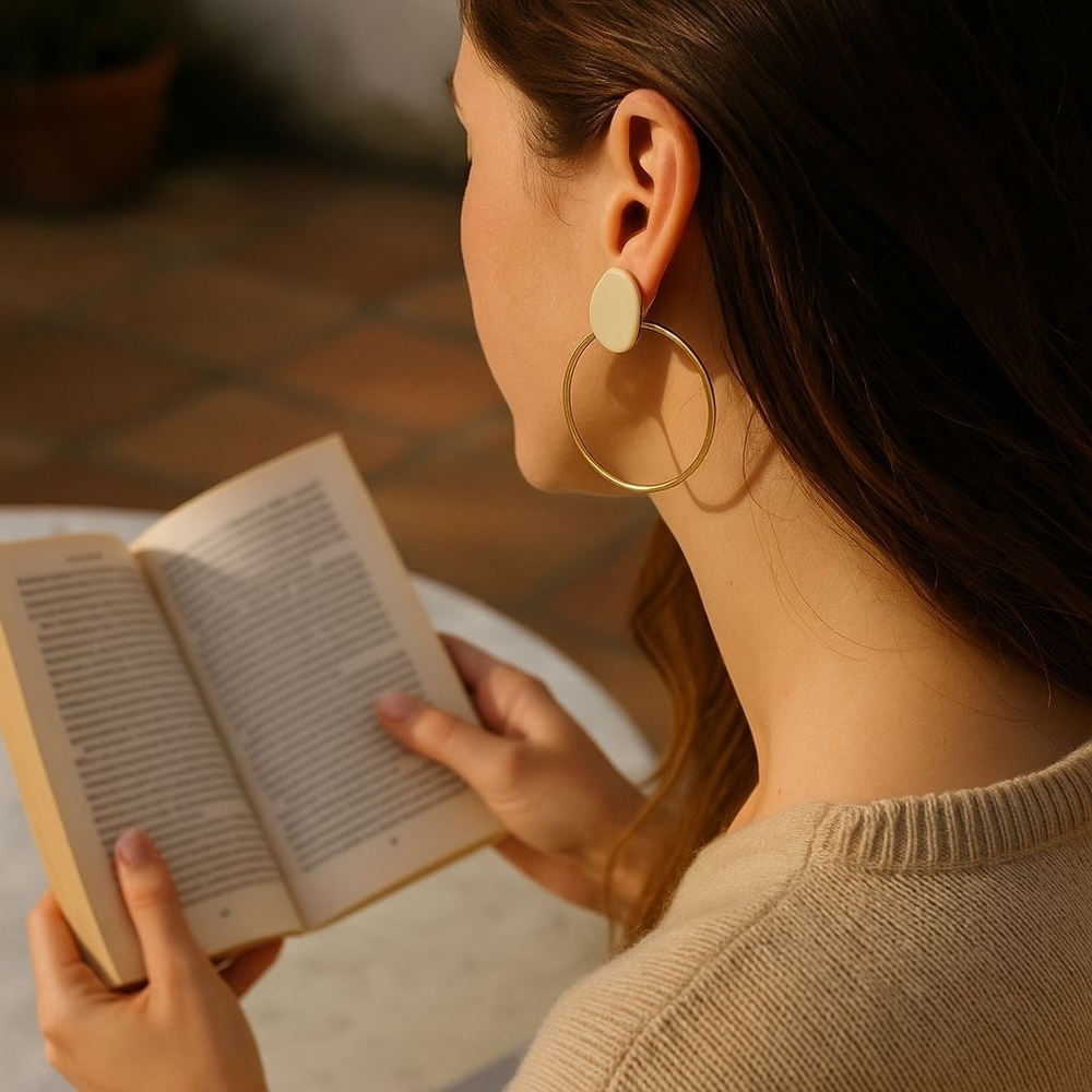 NWT KOTON Gold Plated Earrings